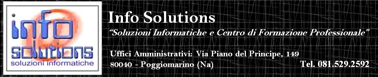 Info Solutions |soluzioni informatiche